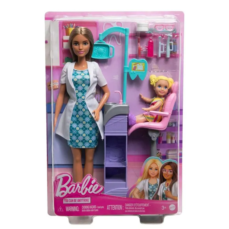 Barbie Karrieredukke m/ tilbehør - Tannlege