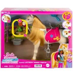 Barbie Mysteries Dance & Show Hest m/ 20+ lyder og tilbehør - Tornado