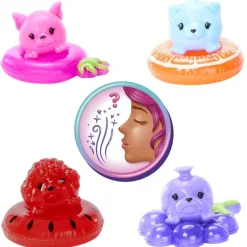 Barbie Pop Juicy Fruits Reveal Dukke - Fruktpunsj