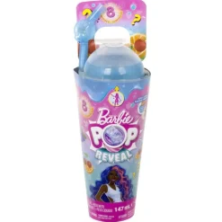 Barbie Pop Juicy Fruits Reveal Dukke - Fruktpunsj