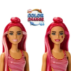 Barbie Pop Juicy Fruits Reveal Dukke - Vannmelon