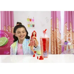Barbie Pop Juicy Fruits Reveal Dukke - Vannmelon