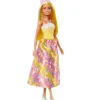 Barbie Royals Dukke - Gul Sommerfuglkjole