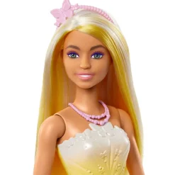 Barbie Royals Dukke - Gul Sommerfuglkjole