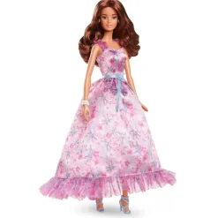 Barbie Signature Birthday Wishes Dukke - Satengkjole m/ blomstertrykk