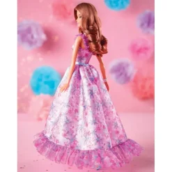 Barbie Signature Birthday Wishes Dukke - Satengkjole m/ blomstertrykk