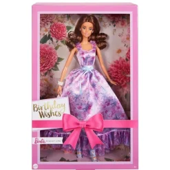 Barbie Signature Birthday Wishes Dukke - Satengkjole m/ blomstertrykk