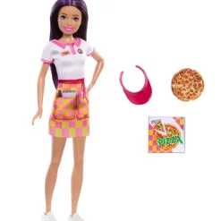 Barbie Skipper First Job Dukke m/ tilbehør - Pizza Servitør
