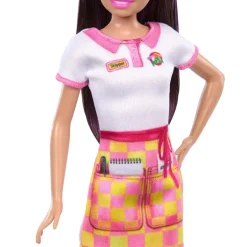 Barbie Skipper First Job Dukke m/ tilbehør - Pizza Servitør