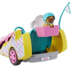 Barbie Stacie Dukke m/ kjøretøy og tilbehør - Go-Kart
