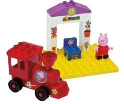 Big Bloxx Peppa Gris Byggesett - Togstasjon