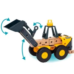 BRIO Builder - Volvo hjullaster 58 deler 34598