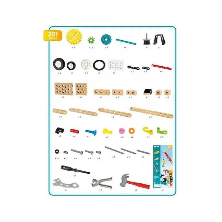 BRIO Builder Bygge-Aktivitetssett 34604