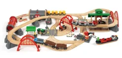BRIO Deluxe Togbane sett 87 deler 33052