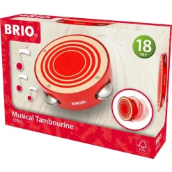 BRIO Musikalsk tamburin fra 1,5 år
