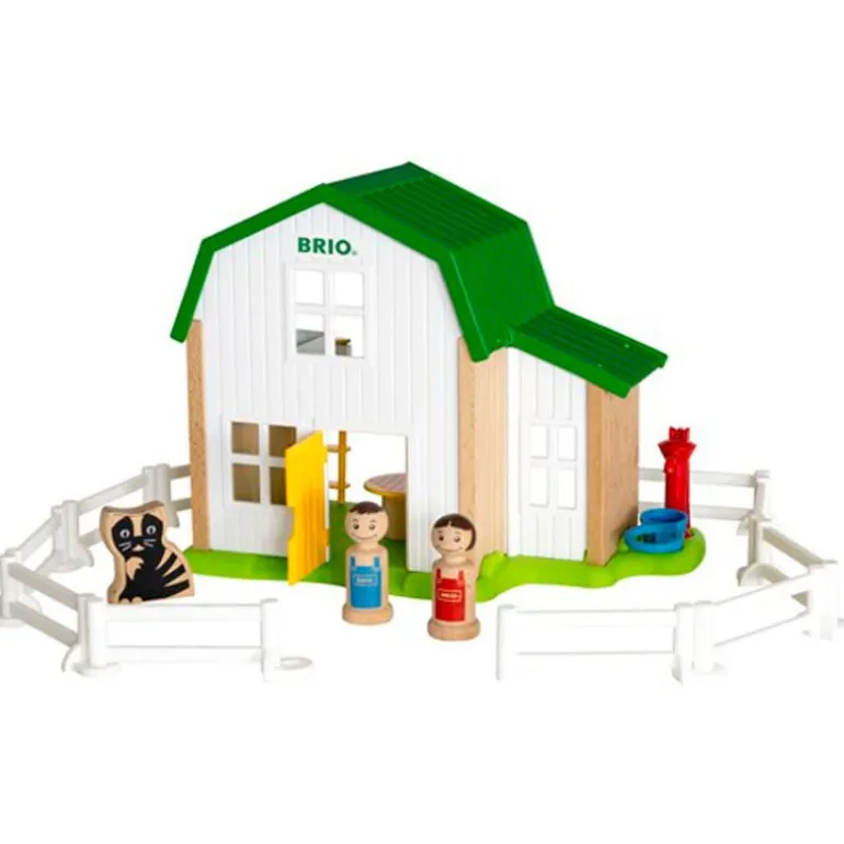BRIO My Home Town - Gårdshus fra 1,5 år 30313