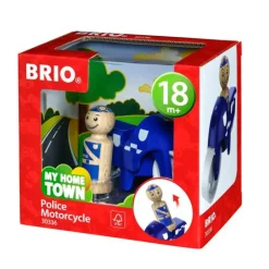 BRIO My Home Town - Politimotorsykkel fra 1,5 år 30336