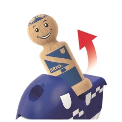 BRIO My Home Town - Politimotorsykkel fra 1,5 år 30336