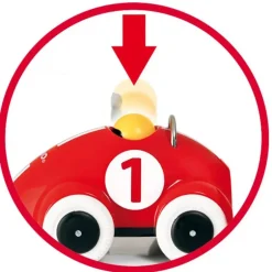 BRIO Push & Go Lekebil 30226 - Rød Racer fra 1 år
