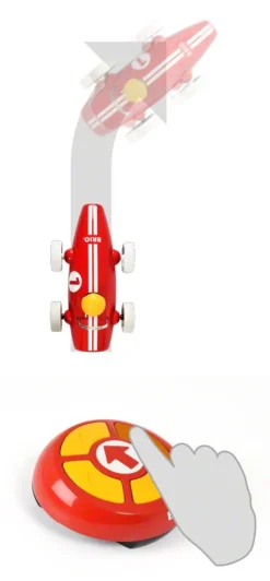 BRIO Racerbil med fjernkontroll fra 2 år 30388