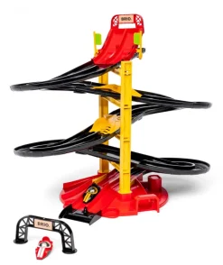 BRIO Racerbiltårn m/ 2 lekebiler 30550