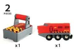 BRIO Radiostyrt Lokomotiv med kontroll 33213