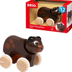 BRIO Skyveleke - Bjørn 30338 fra 1 år