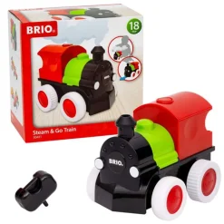 BRIO Steam & Go Batteridrevet Leketog fra 1.5 år