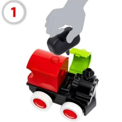 BRIO Steam & Go Batteridrevet Leketog fra 1.5 år