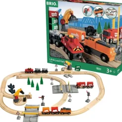 BRIO Togbane 75 Deler - Lift & Load 33165
