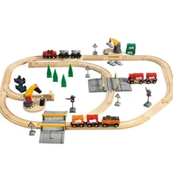 BRIO Togbane 75 Deler - Lift & Load 33165