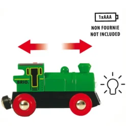 BRIO World - Batteridrevet Lokomotiv 33595