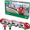 BRIO World - Persontog med vogner 33505
