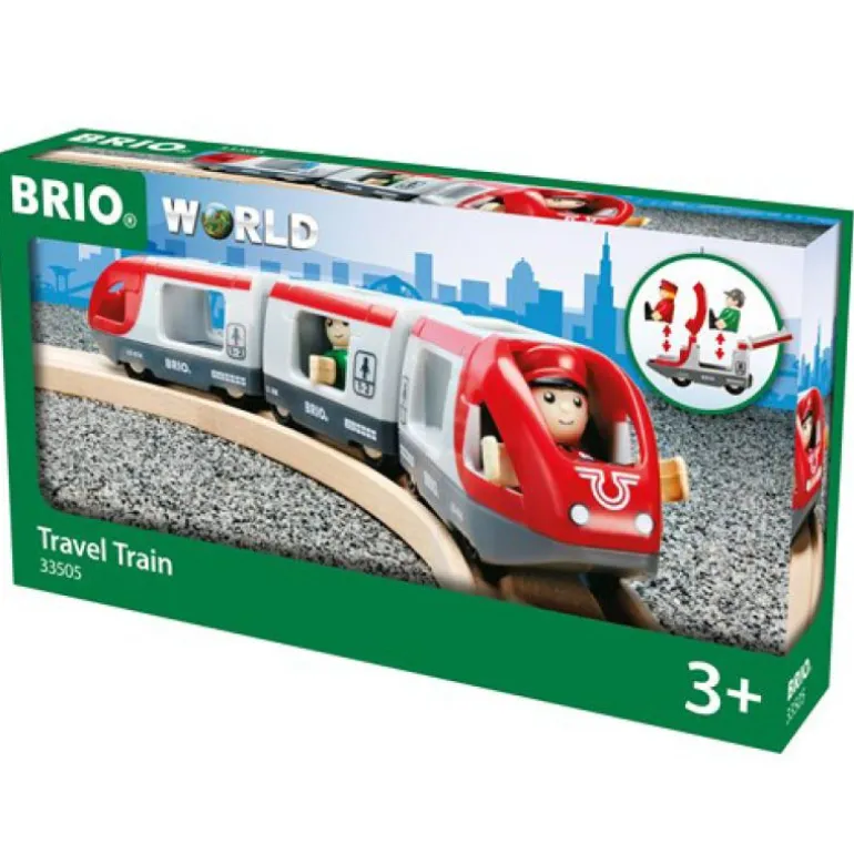 BRIO World - Persontog med vogner 33505
