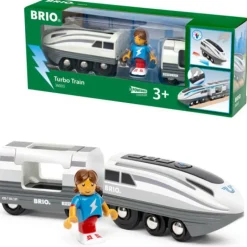 BRIO World - Turbo Tog m/ figur 36003