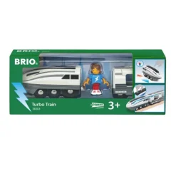 BRIO World - Turbo Tog m/ figur 36003