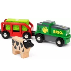 BRIO World Batteridrevet Bondegårdtog 36018