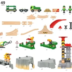 BRIO World Cargo Mountain Togsett