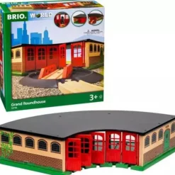 BRIO World Den store lokstallen 33736