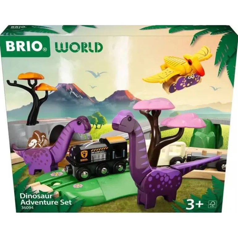 BRIO World Dinosaur Opplevelsessett 36094