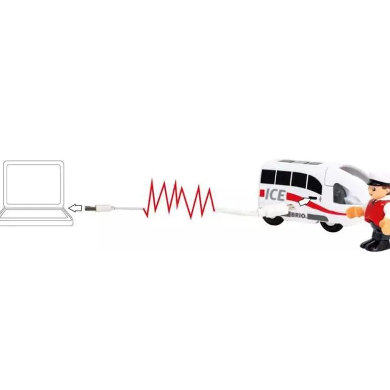 BRIO World ICE Oppladbart Høyhastighetstog 36088