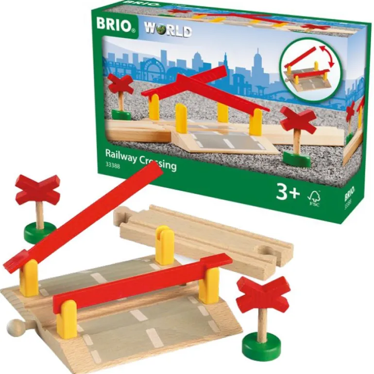 BRIO World Kryss m/ bommer 33388