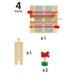 BRIO World Kryss m/ bommer 33388