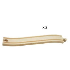 BRIO World Oppkjøringsskinner 2 pakning 33332