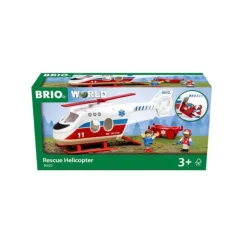 BRIO World Redningshelikopter med figurer 36022