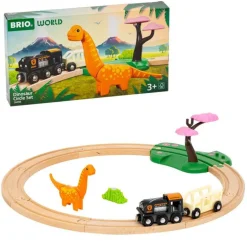 BRIO World Sirkel Togsett - Dinosaur