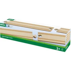 BRIO World Skinner rett Lang 4 pakning 33341