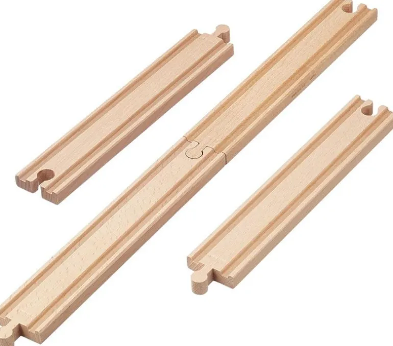 BRIO World Skinner rett Lang 4 pakning 33341