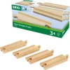 BRIO World Skinner rett Små 4 pakning 33334