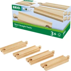 BRIO World Skinner rett Små 4 pakning 33334